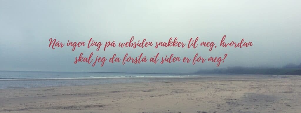 3 smarte spørsmål for å komme i mål med websiden